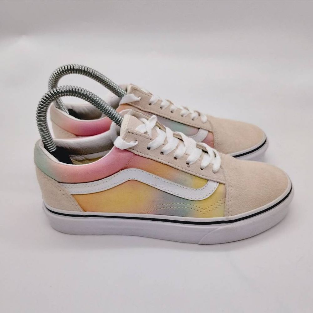 Vans Old School Multicolor Skateboard Sneakers Womens Size 5.5 Casual Shoes‎